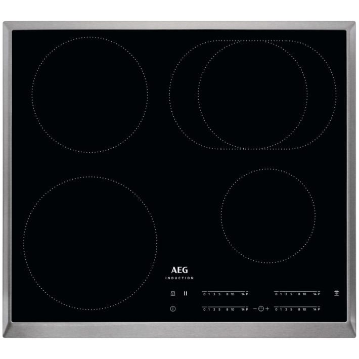 AEG IKB64411XB Inductie kookplaat Zwart afbeelding