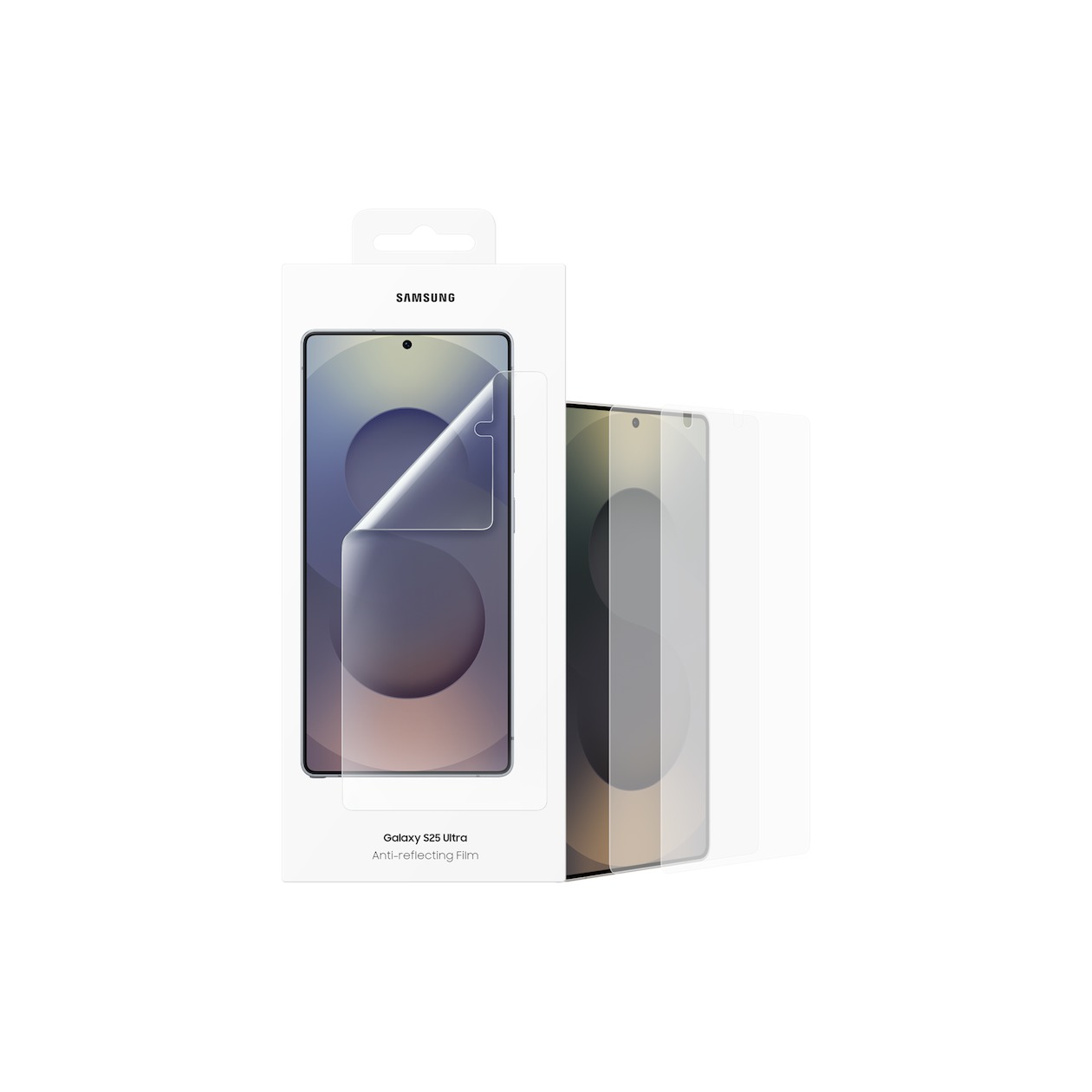 Samsung Galaxy S25 Ultra Anti-reflect Smartphone screenprotector Transparant afbeelding
