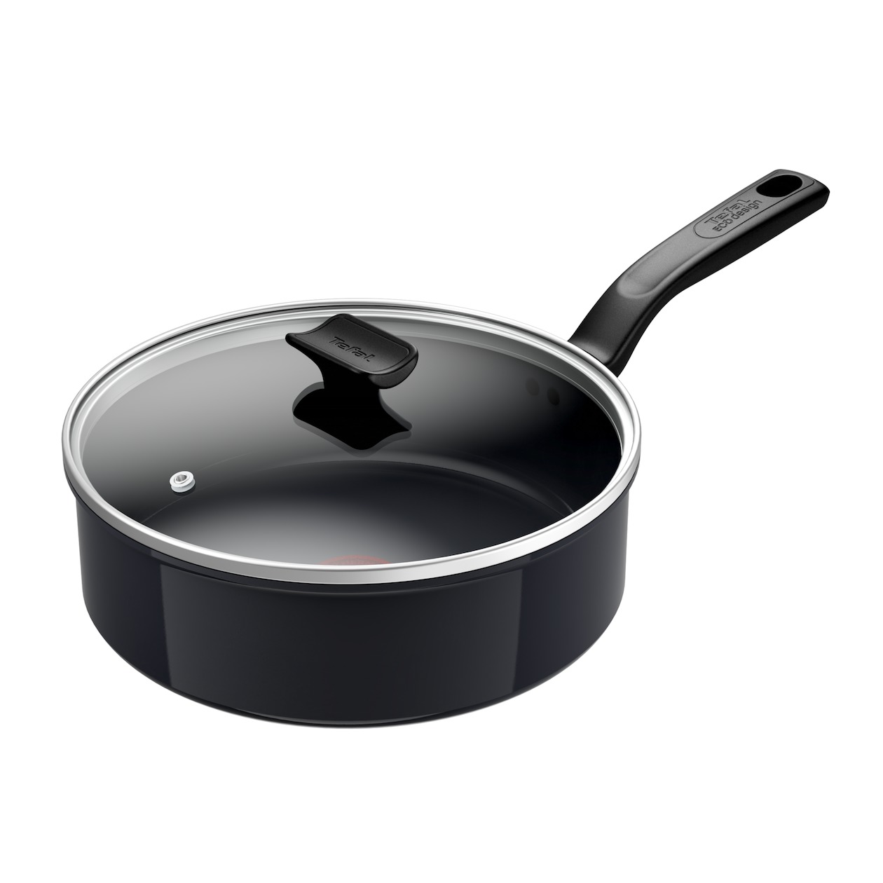 Tefal C47632 Hapjespan 24cm + deksel Change Black Pan Zwart afbeelding