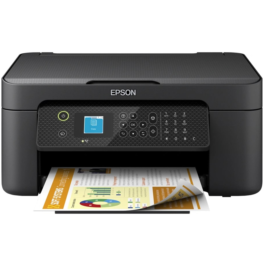 Epson Workforce WF-2910DWF All-in-one inkjet printer Zwart afbeelding
