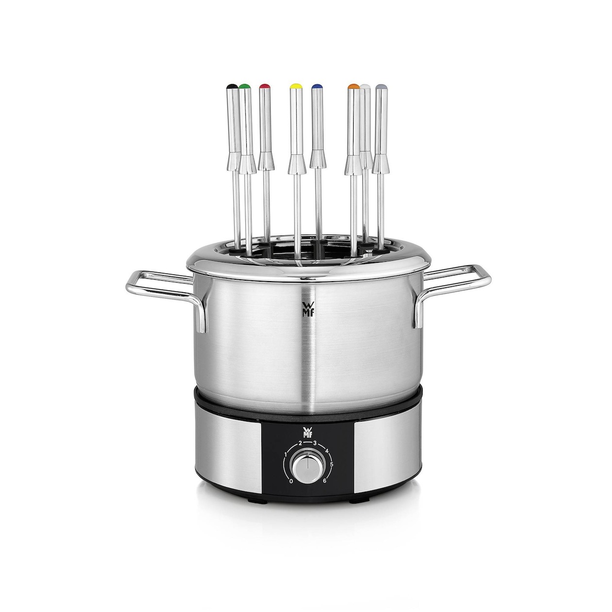 WMF Lono - Elektrische Fonduepan - 8 Fonduevorkjes