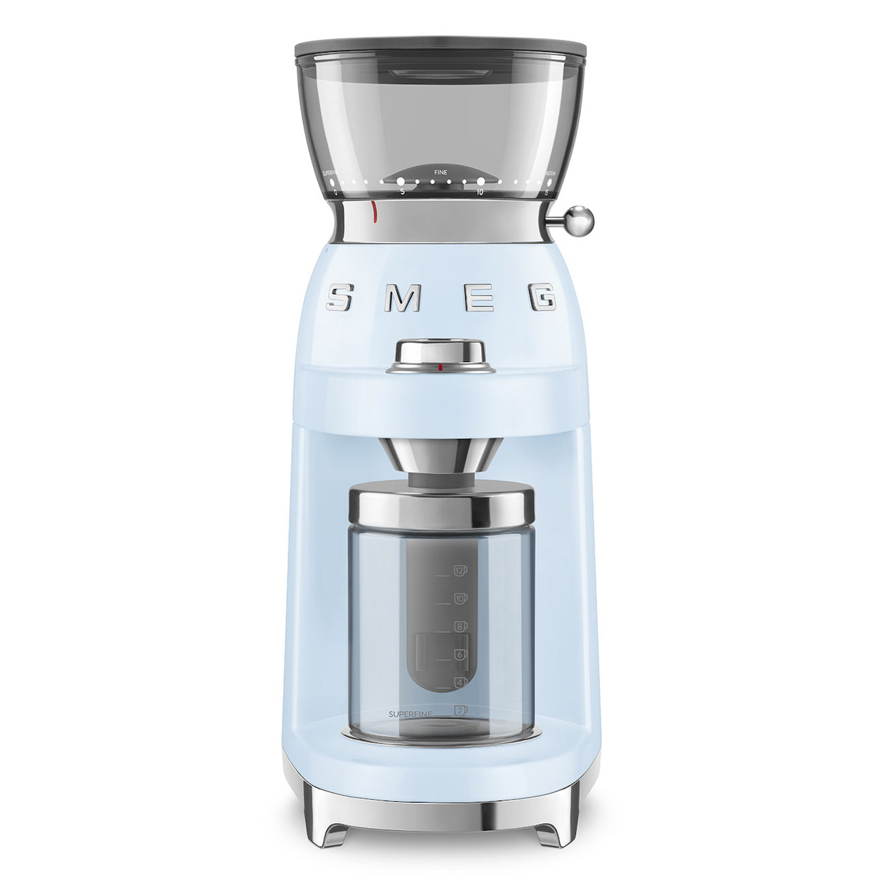 Smeg CGF03PBEU Koffiemolen Blauw