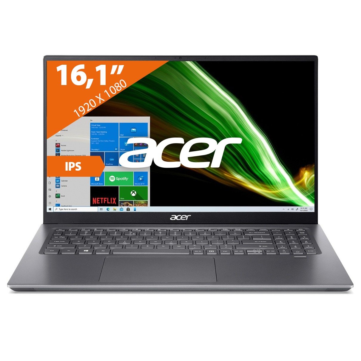 Expert Acer Swift X SFX16-51G-52NK Grijs aanbieding