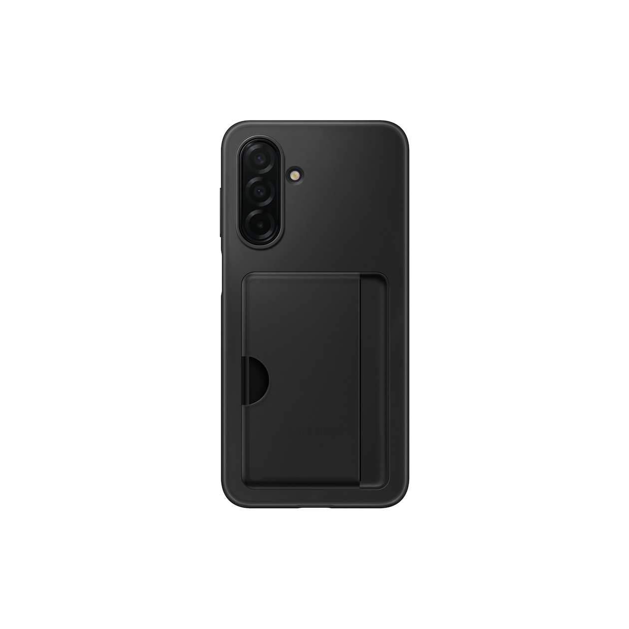 Samsung Card Slot Case voor Galaxy A26 Telefoonhoesje Zwart afbeelding