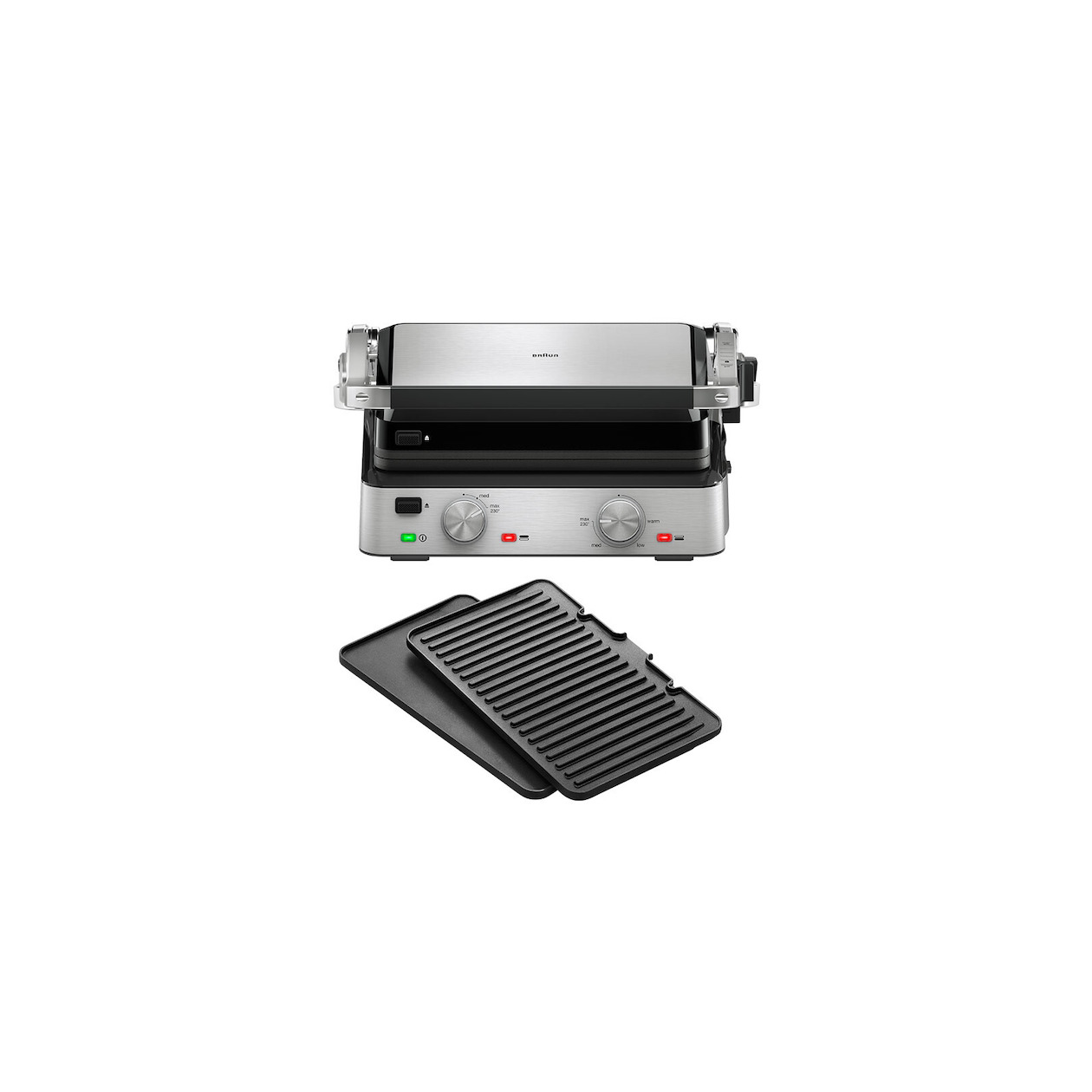 Braun CG7020 MultiGrill 7 Contact grill Zwart, foto 2
