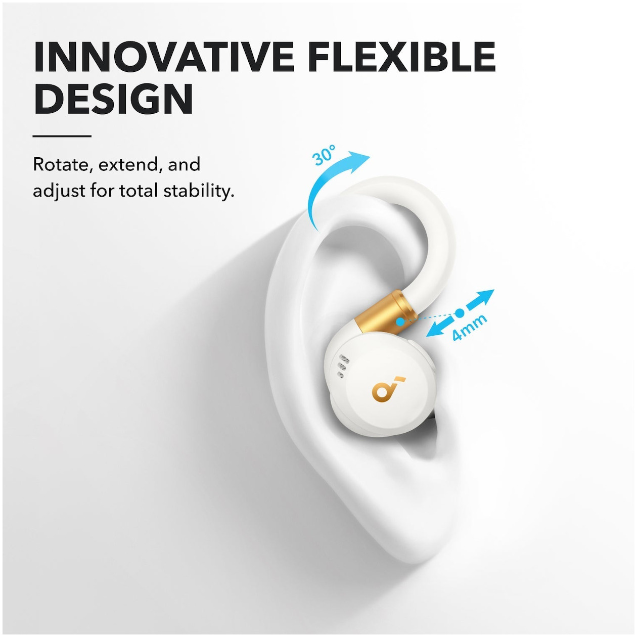 Anker Soundcore Sport X20 Earbud oordopjes Wit, foto 2