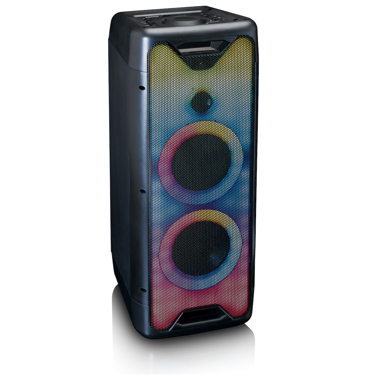 Lenco PA-200 Bluetooth speaker Zwart afbeelding