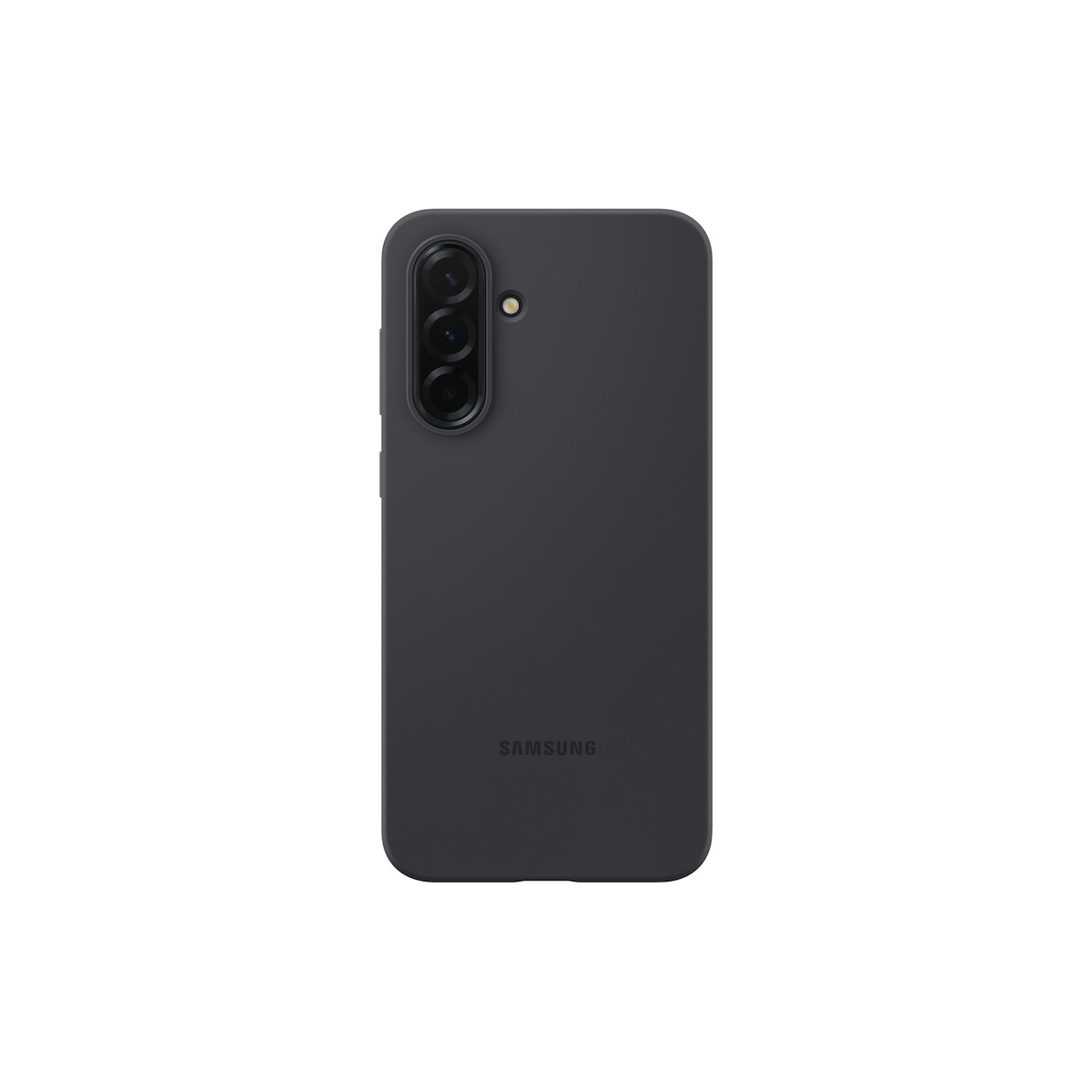 Samsung Silicone Case voor Galaxy A36 Telefoonhoesje Zwart afbeelding