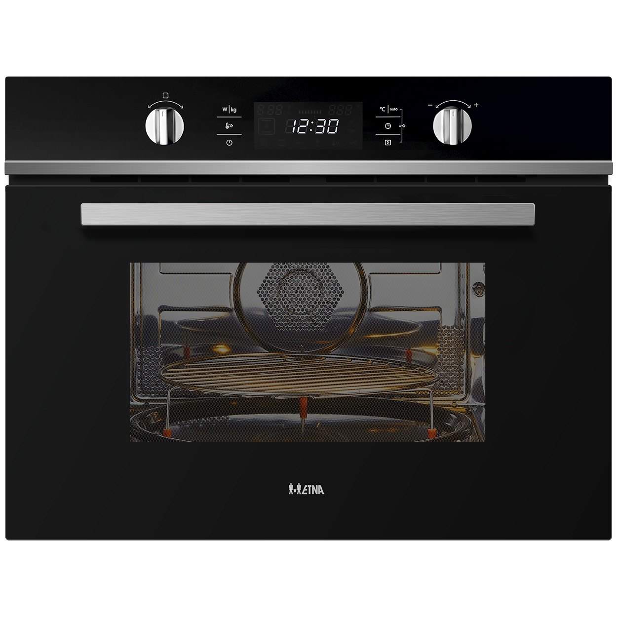Etna CM244ZT Inbouw combimagnetrons Zwart afbeelding