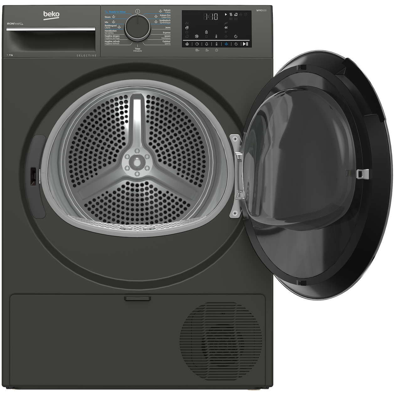 Beko B3T6923M2 Selective Line Warmtepompdroger Grijs, foto 3