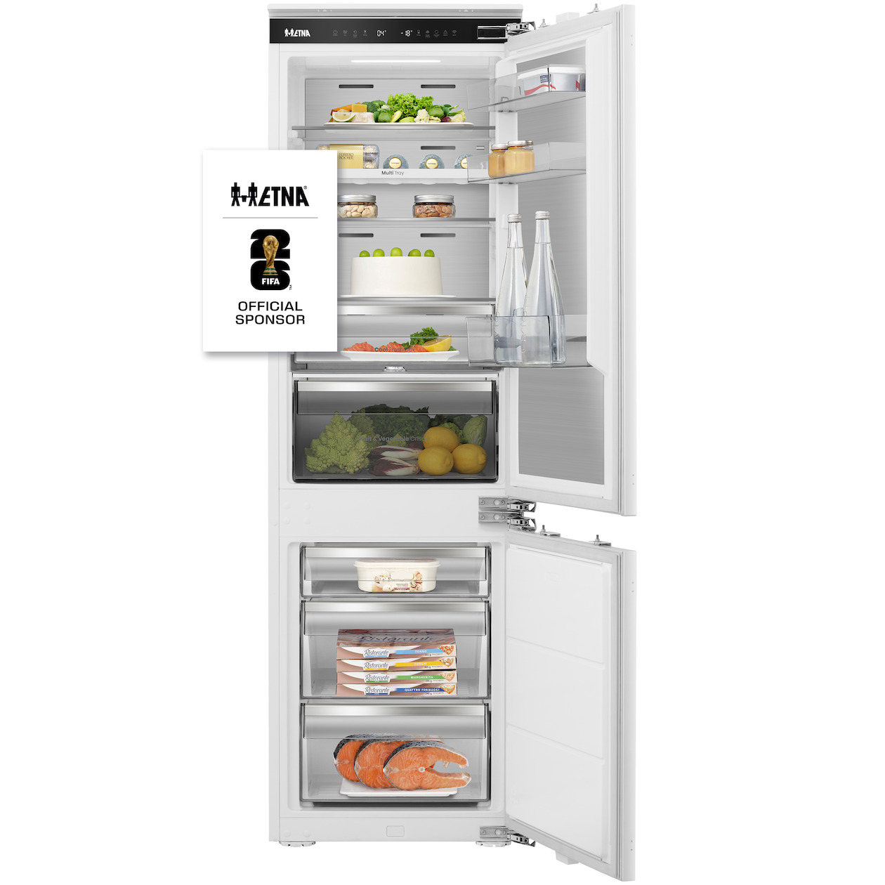 Etna KCD9178CNF Inbouw koel-vriescombinatie