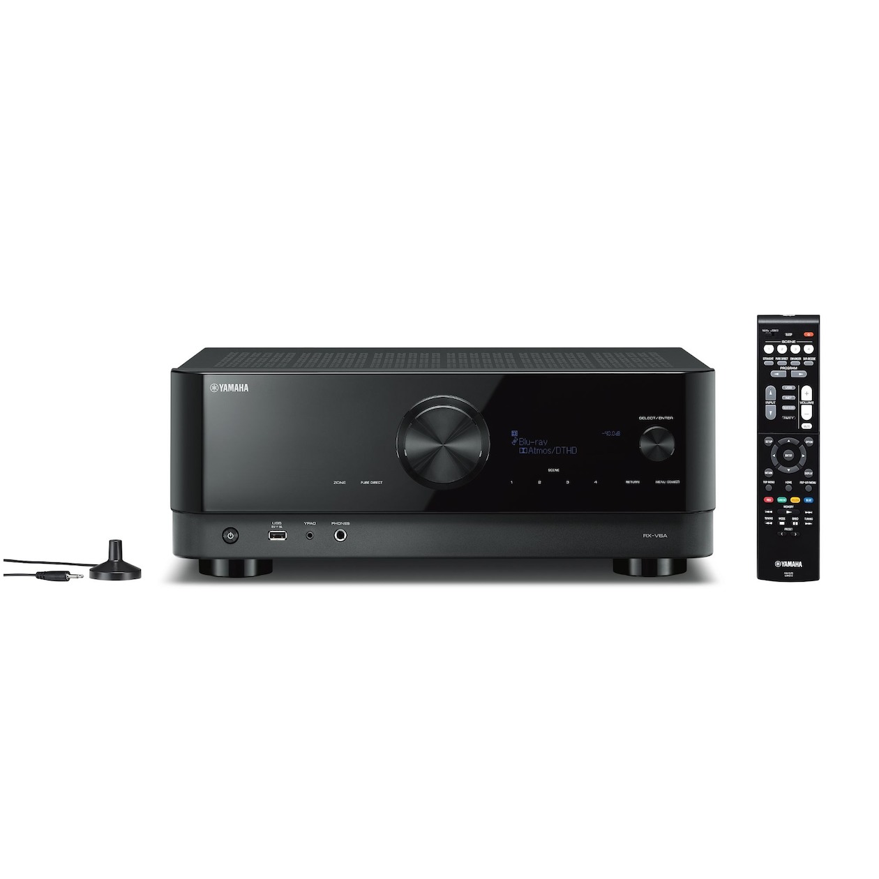 Yamaha RX-V6A AV Receiver Zwart afbeelding