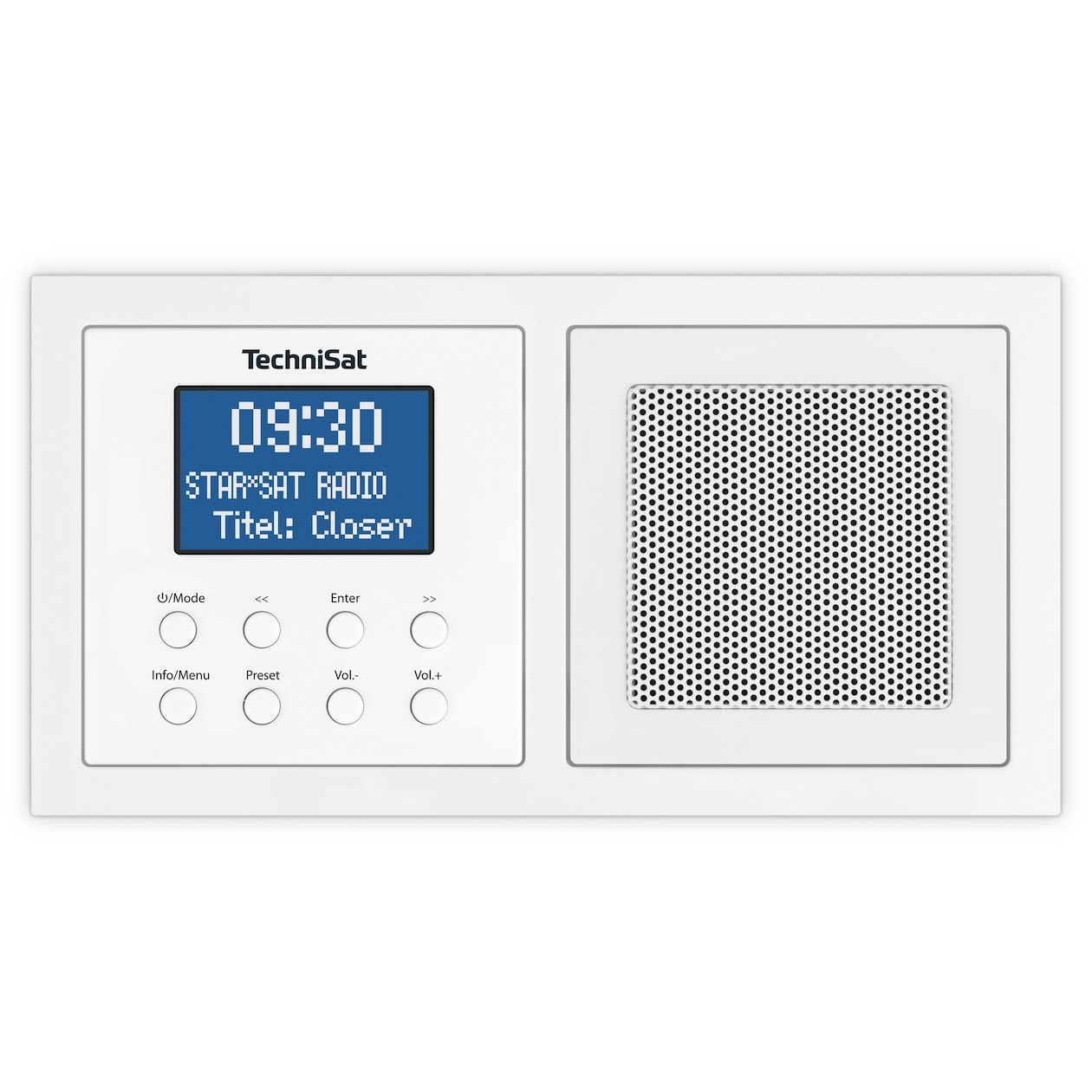 TechniSat UP1 DAB radio Wit afbeelding