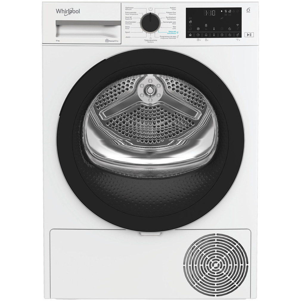 Whirlpool C WD 94M WBS BE Warmtepompdroger Wit afbeelding