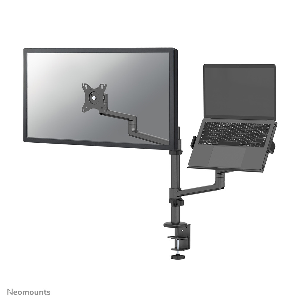 Neomounts DS20-425BL2 Monitorarm Zwart