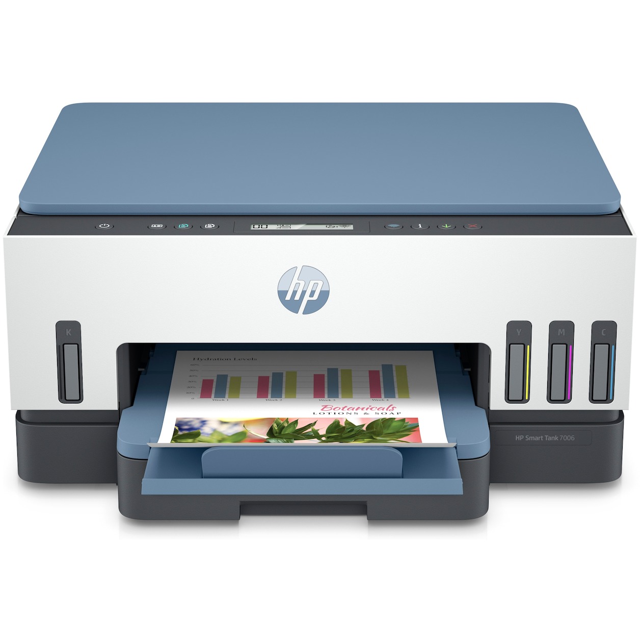 HP Smart Tank 7006 All-in-One All-in-one inkjet printer Blauw afbeelding