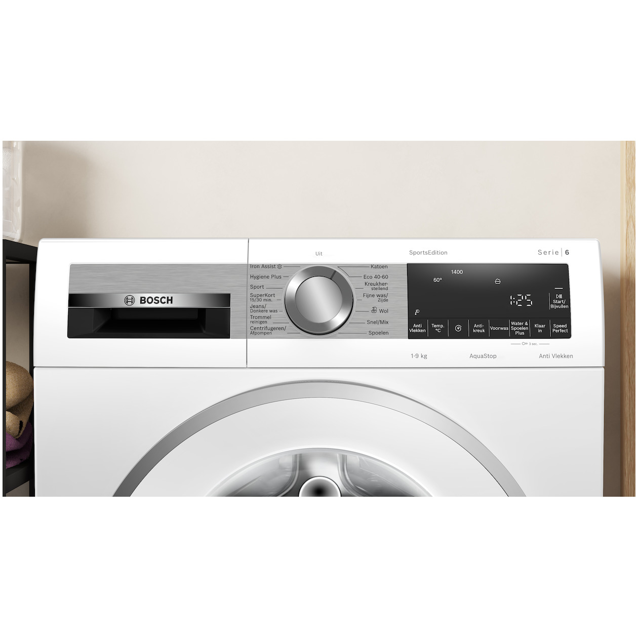 Bosch WGG244ZMNL EXCLUSIV Wasmachine Wit, foto 3
