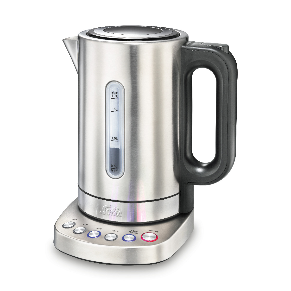 Solis 5516 Vario Temp Kettle Waterkoker - RVS Waterkoker Grijs