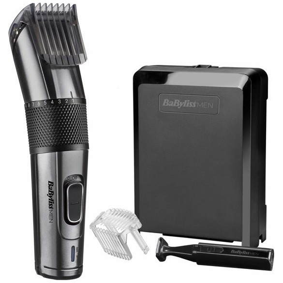 Babyliss E978E Carbon Titanium Tondeuse Tondeuse Zwart afbeelding