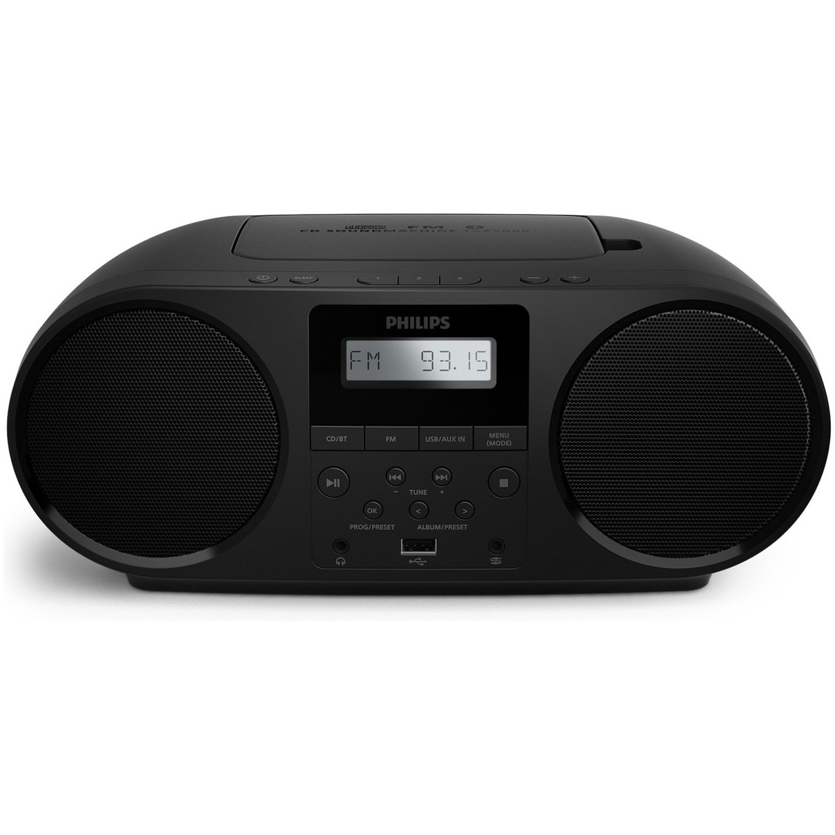 Philips TAZ5000/00 DAB radio Zwart afbeelding