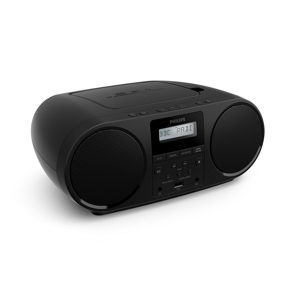 Philips TAZ6000/00 DAB radio Zwart, foto 2