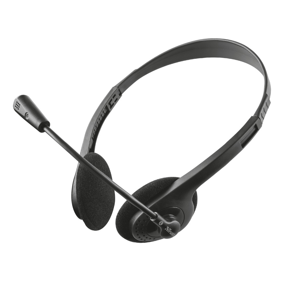 Trust Primo Chatheadset Headset Zwart
