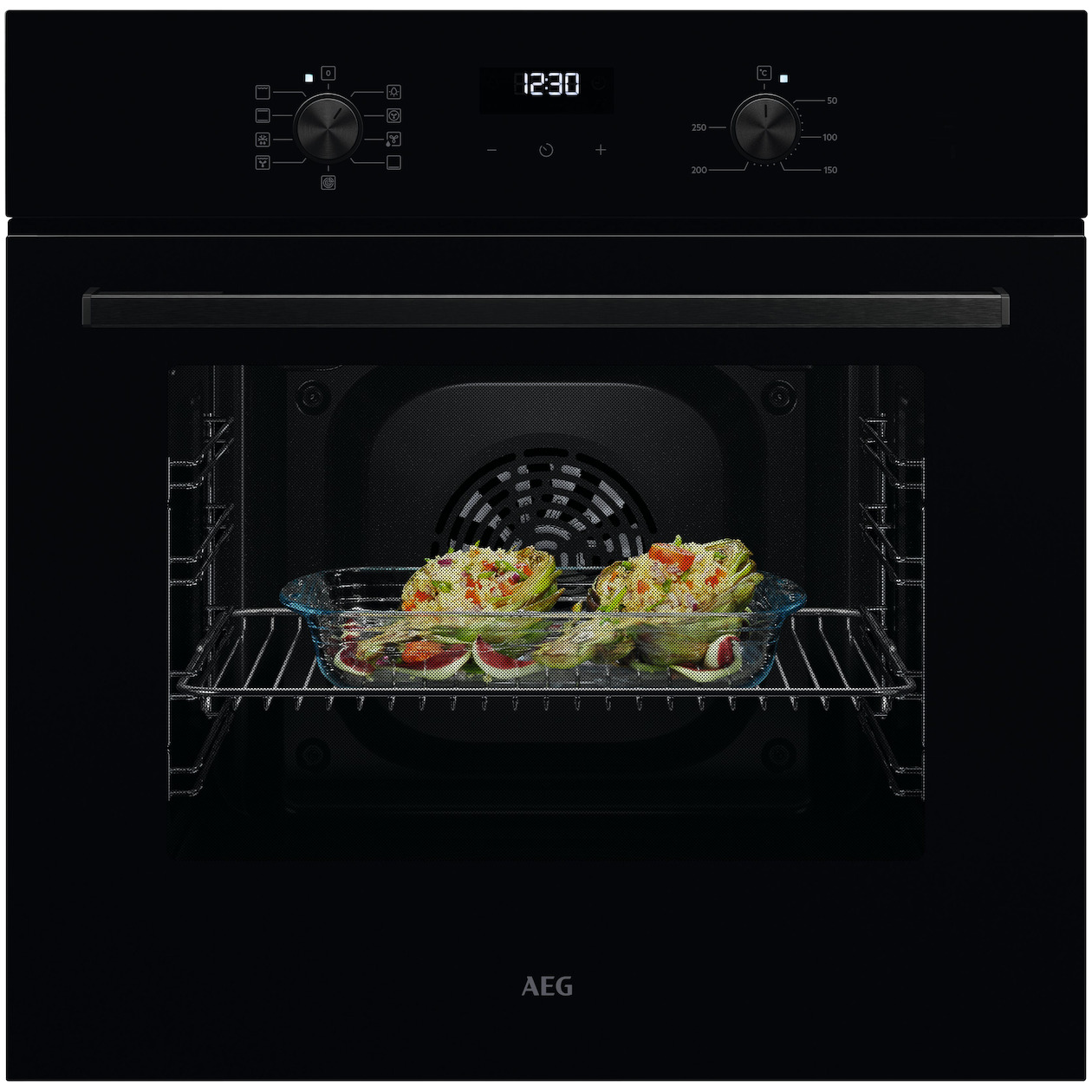 AEG OU5AB20CK Inbouw oven Zwart afbeelding