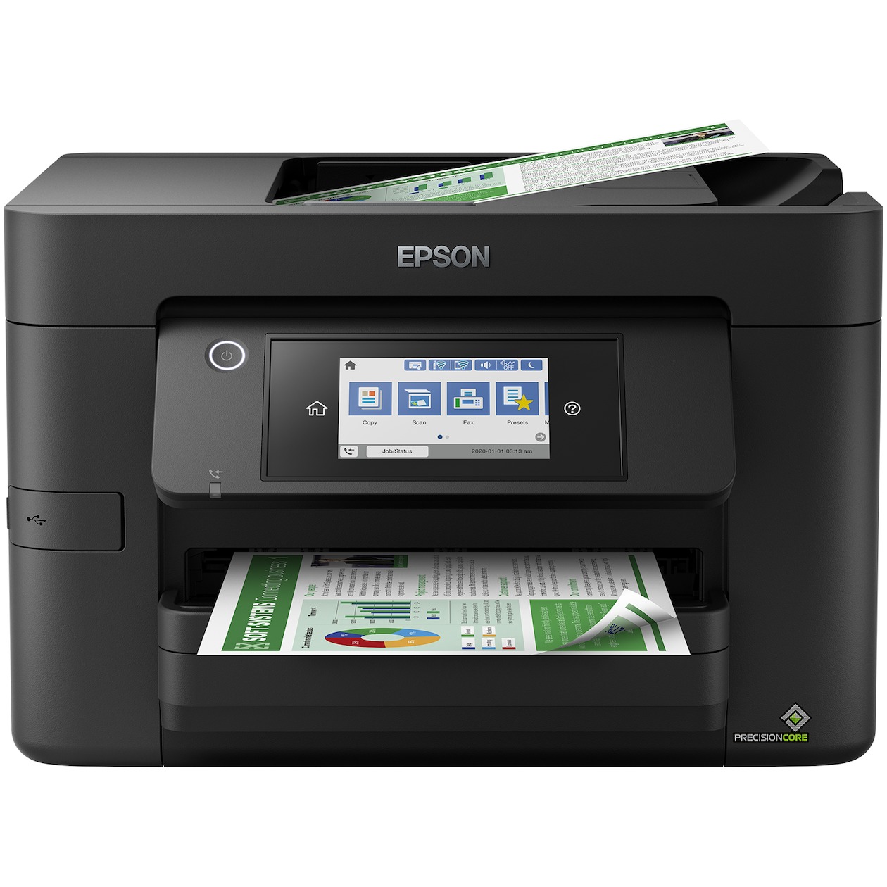 Epson WorkForce Pro WF-4820DWF All-in-one inkjet printer Zwart afbeelding