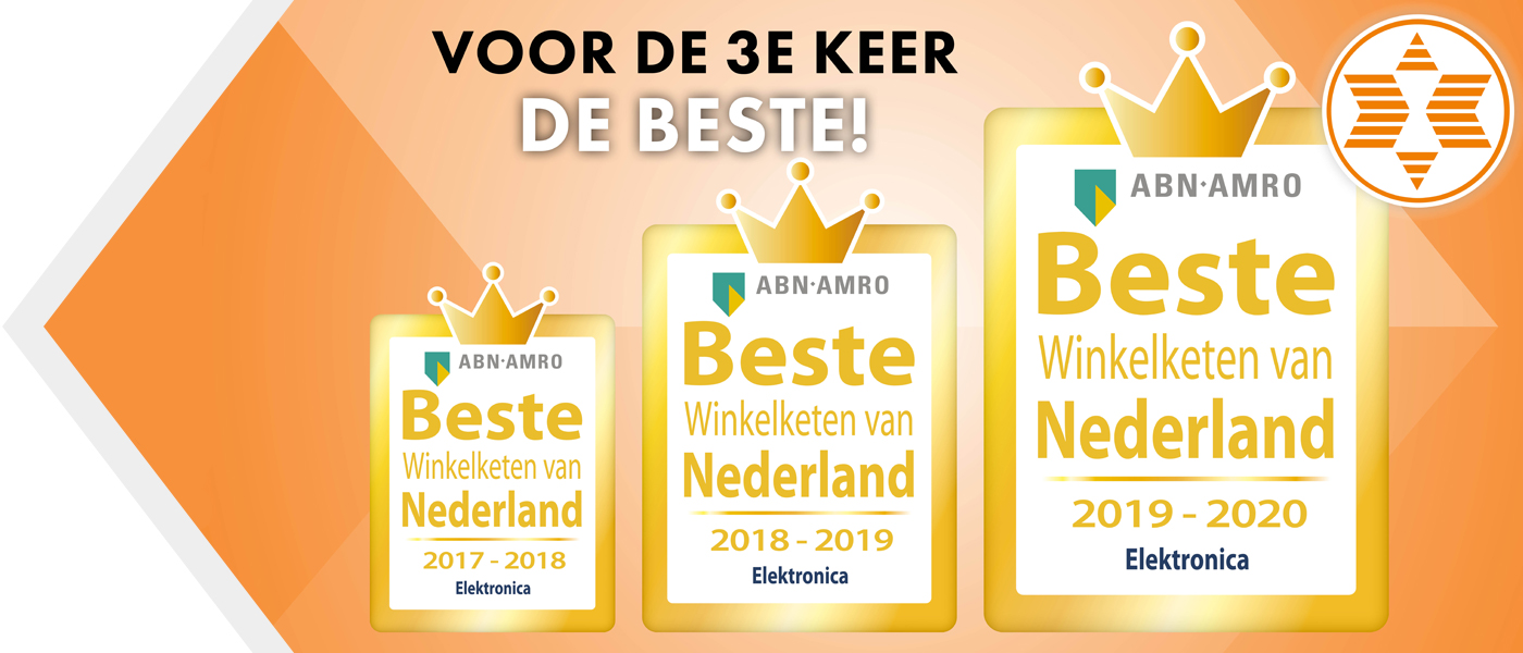 Voor de 3e keer op rij - de Beste Winkelketen van Nederland! | Expert.nl