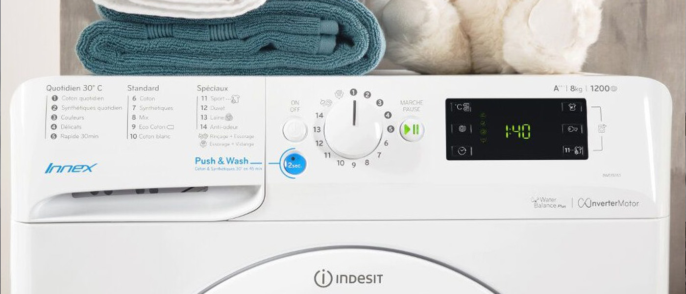 Indesit wassen