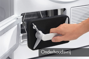 Miele onderhoudsvrije warmtewisselaar