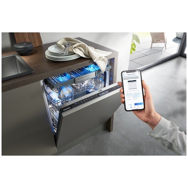 Vaatwasser bediening met app op smartphone