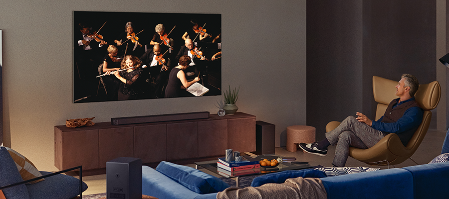 Samsung Q-Symphony tv's | Gratis bij jou thuisbezorgd bij Expert