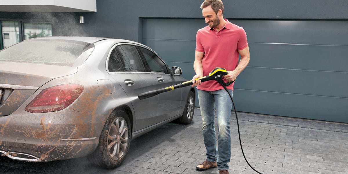 emulsie compact Theseus Auto wassen met hogedrukreiniger | Expert.nl