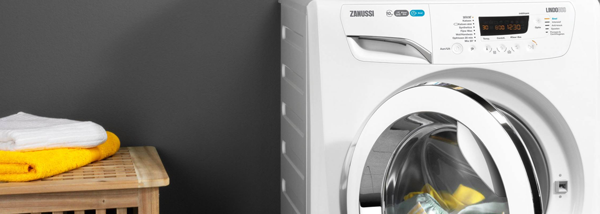 Zo je je Zanussi wasmachine bij storing | Expert.nl