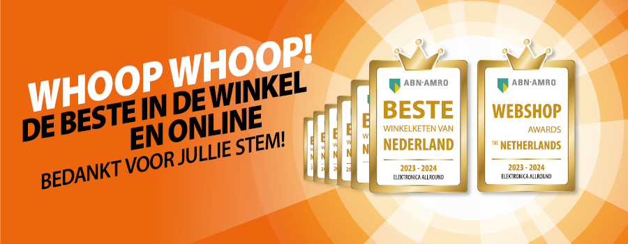 Expert voor de 6e keer verkozen tot 'Beste Winkelketen' en 1e keer 'Beste Webwinkel'