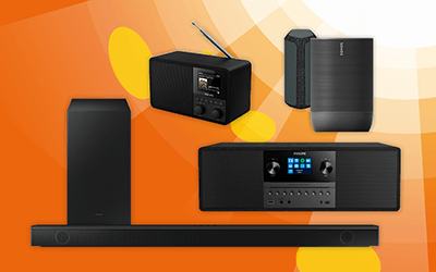 Korting Festival - soundbars en speakers