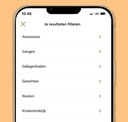 Hoe ziet de NutriU app eruit?