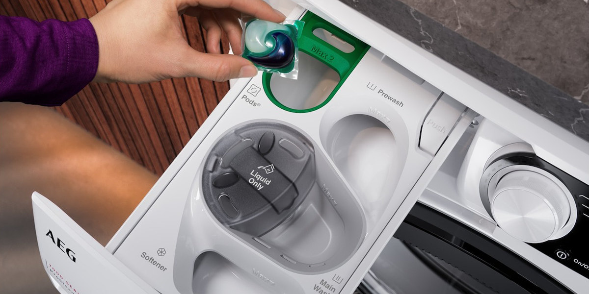 Wat is een wasmachine met AEG UniversalDose