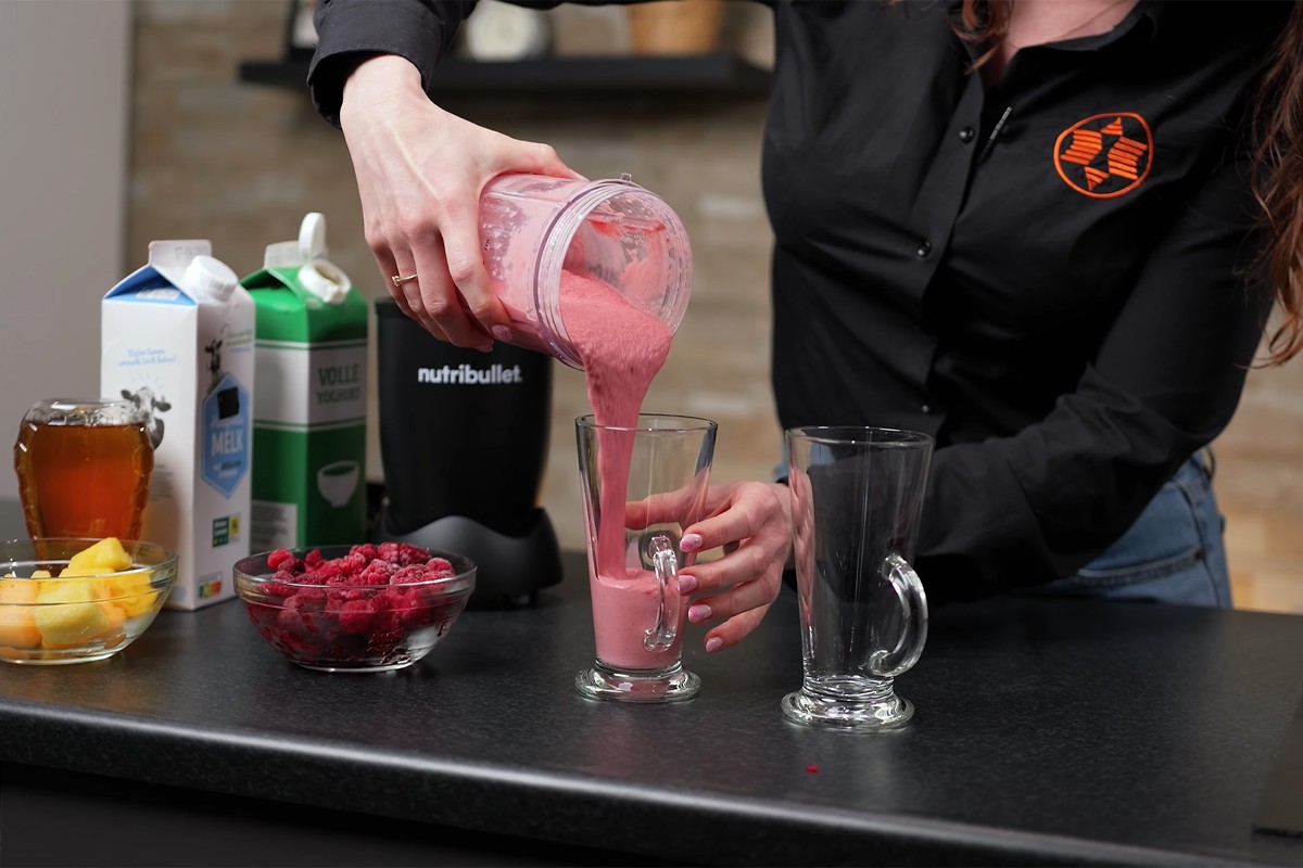 Smoothie maken met Nutribullet