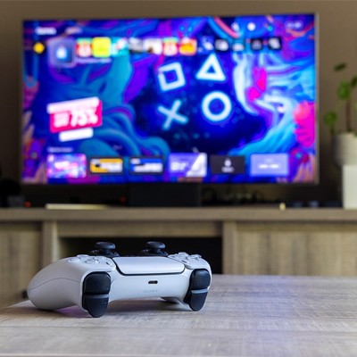 Playstation 5 met Sony tv