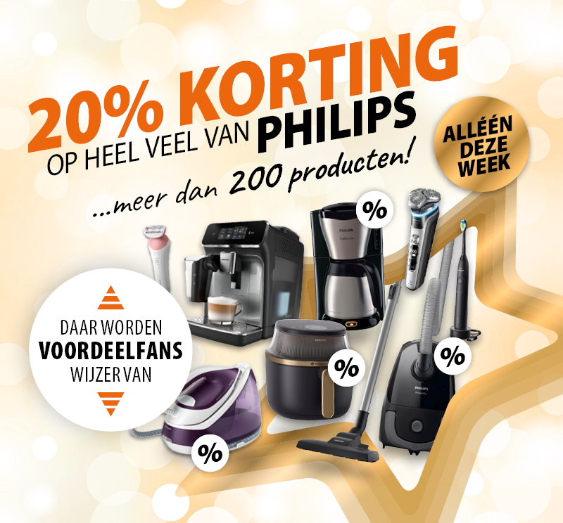 Expert voordeel op Philips producten