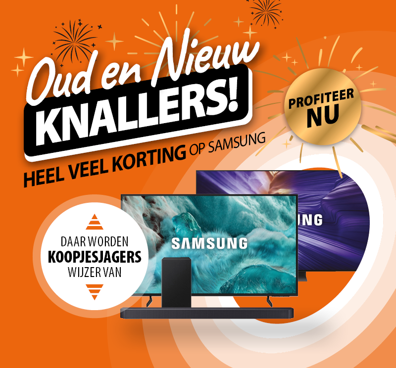 Samsung oud & nieuw knallers bij Expert