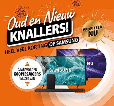 Samsung oud & nieuw knallers bij Expert