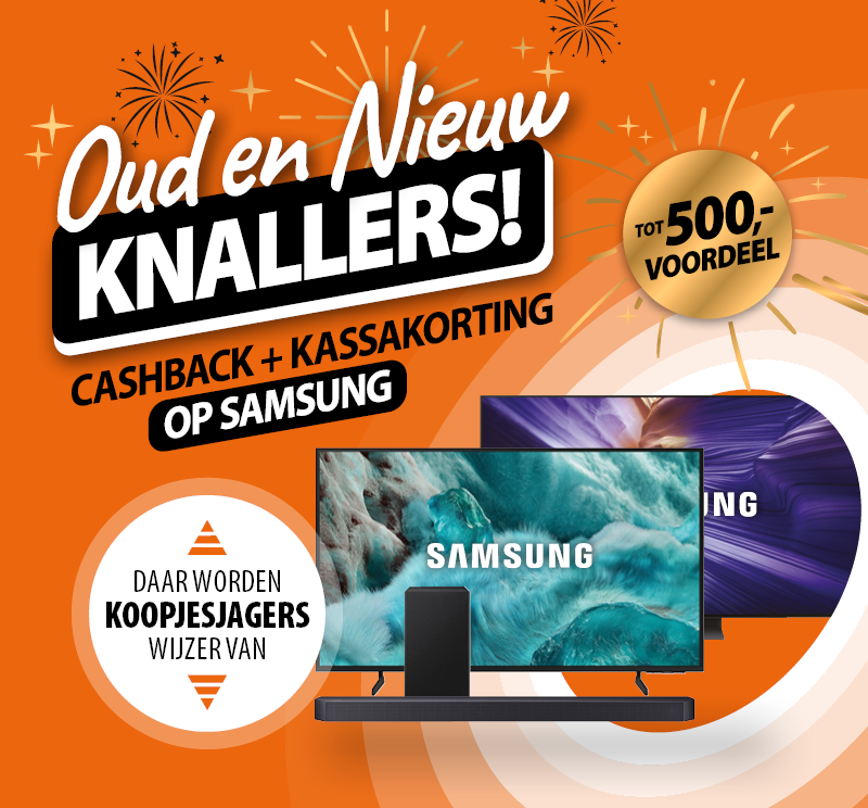 Samsung oud & nieuw knallers bij Expert