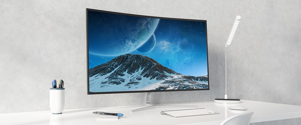 Voordelen van een curved monitor
