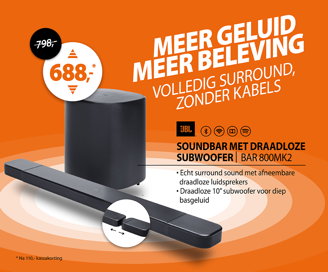 Bekijk de JBL Bar 800 MK2 deal