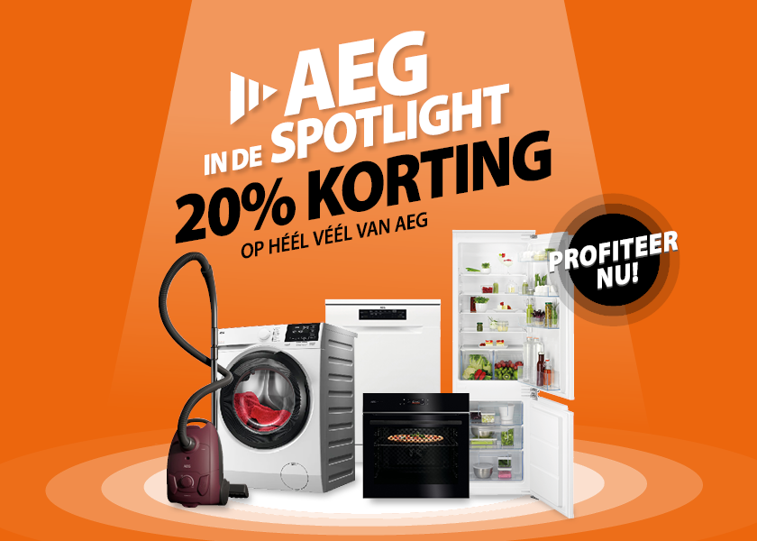 AEG in de spotlight bij Expert