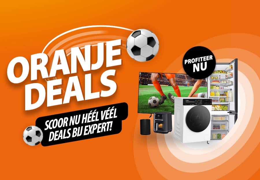 Oranjedeals bij Expert