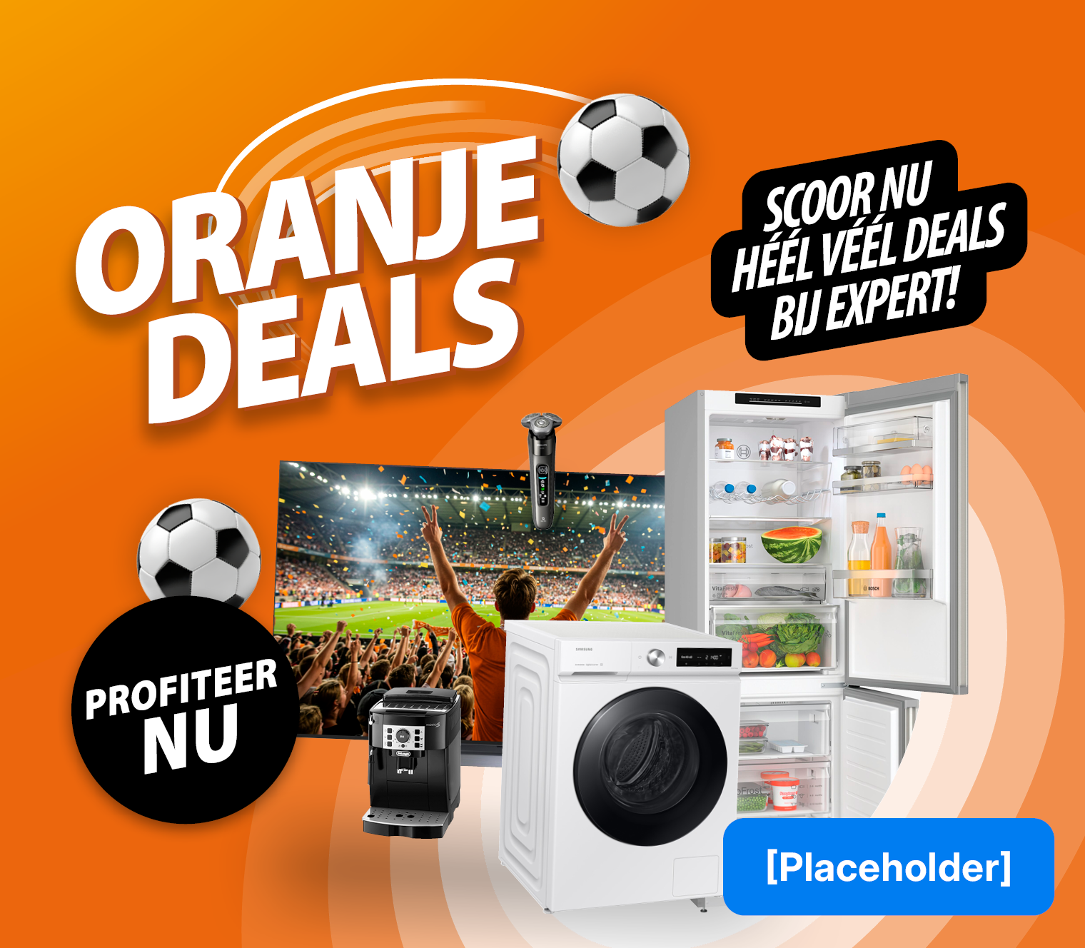 Bekijk de oranjedeals bij Expert